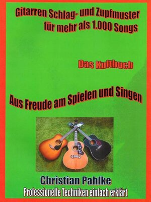 cover image of Gitarren Schlag- und Zupfmuster für mehr als 1.000 Songs